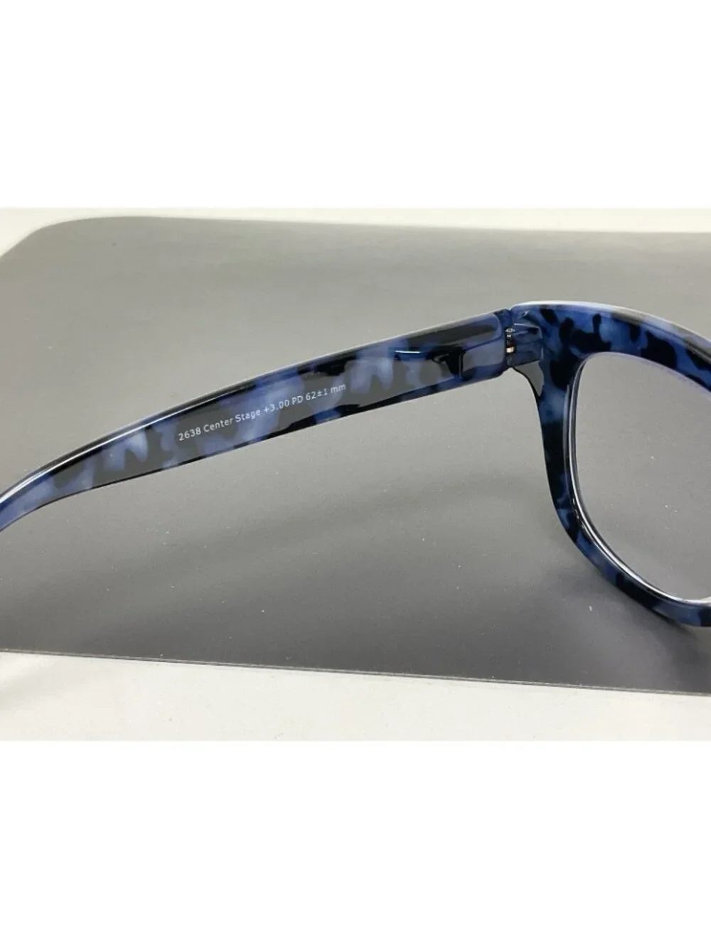 Peepers Center Stage +3.00 Blue Navy Tortoise Reading Glasses  Readers